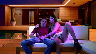 Wife Seduces Her Husband's Friend at a Party
