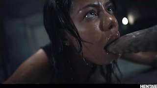 Canela Skins Latina Double Penetration Cumflation