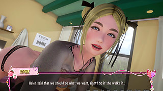 Murmur 39 - Amy Walks in While Yui and Sophie Lick Adam’s Dick