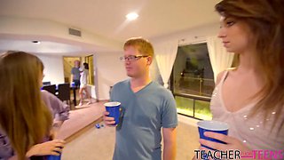 Aspen Ora and Ariella Ferrera Lesbian Mentor