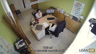 Modest Dark Hair Girl Has Dirty Love Making For Cash In The