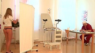 Brunette Sweetie Ass fucked by Doctor