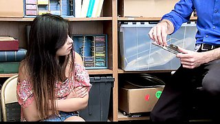 ShopLyfter - Officer Punished Price Swapping Teen With Cock