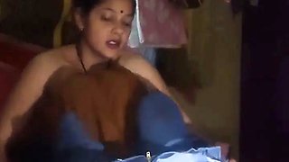 Indian Village Bhabhi Fucked in Night in Her Periods