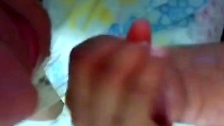 Blonde Amateur Gives a Thick Cock a Slobbery Treat