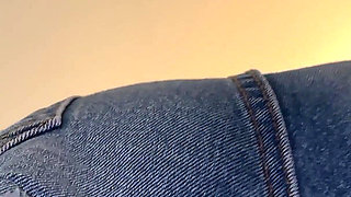 POV Fart Session in Short Jeans Fart Blast