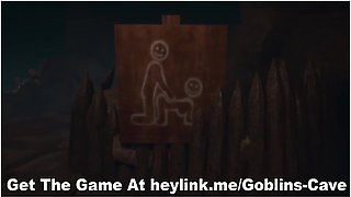 Trapped & Broken In Goblins Cave: Milf Takes Doggy Style Anal Gangbang Like A Champion!