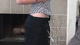 Horny American MILF Tatiana Takes off Her Clothes & Fingers Herself