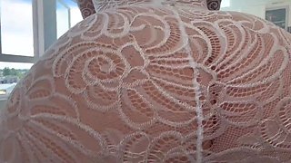 PAWG babe gets her mouth stretched by a BBC