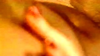 Hairy amateur redhead and brunette lick pussies till orgasm