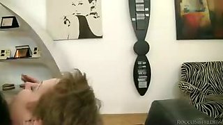 Hot foursome with Rocco, two grannies and sexy teen Nina