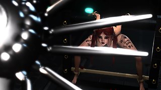 Schoolgirl slave fucked in her ass by sci fi dickgirl in lab