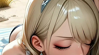 NEON DREAMS  - PRINCESS BLOWJOB'S GANGBANG 2