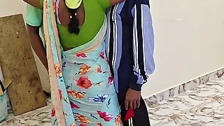A Teacher Fucked by StepFather and Stepson