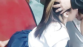 Step brother fucked Student hard fucked creampie