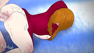 Anna's Snowy Seduction: A Hentai Anime Cartoon