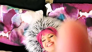 This large amateur cam girl has some very big boobs