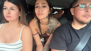 I Picked Up My Stepdaughter In College And Fucks UBER Client
