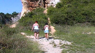 These Two German Babes Are Here to Pee and Cum Together