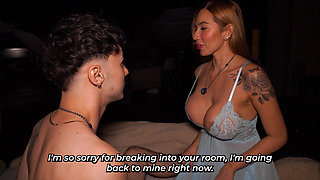 Big Tits Stepmom Enjoys Her Stepson's Big Cock