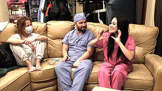 Probe, examining, research