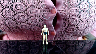 Macro Man Giant Breast Comparison - Ebony Giantess Mael
