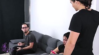 Selena Vega & Kylei Ellish Threesome Blowjob Compilation - Rough Amateur Sex, Happy Ending Massage & Wet Kisses