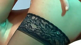 Busty MILF gets alla holes filled with cocks