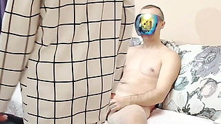 One Hour Home Video with Fitness Skinny 39 Years Couple