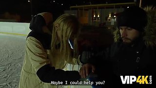 VIP4K: Paid a Grand for a Public Restroom Blowjob? Hell Yeah