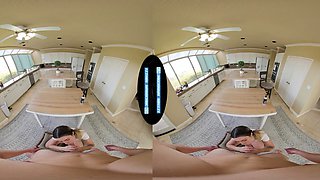 You Fuck The Slutty Babysitter Over the Kitchen Counter -