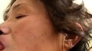 Big Black Cock Pounds Petite Japanese Granny Hard