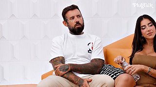 Lena The Plug Stuffs Huge Cock Into Her Mouth