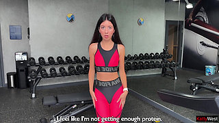 Generous Trainer Helped Katty Get More Protein After Her Workout - Anal Sex