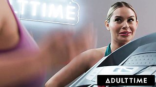 Adult Time featuring Ember Snow and Nicole Aria's transgender smut