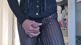 Sissy self loving masturbation