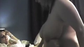 Mother and her step daughter and her son do sex and enjoy