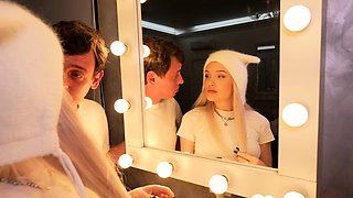 Step Dad Cheers Me Up with Hard Cock After My Breakup