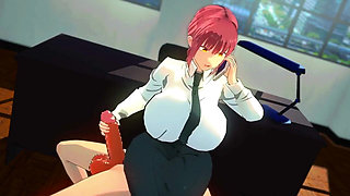 Chainsawman - Makima Office Pleasure - 3D Hentai Animations