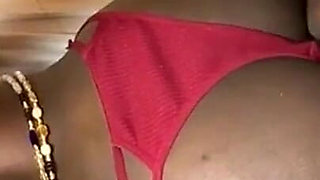 An African Domestic Worker Receives a Surprise Visit in Her Room