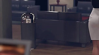 Beautiful and Mature MILF Fucked and Creampied by a Lonely Barista Boy