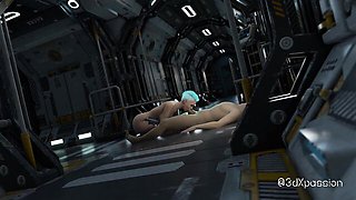 3DXPassion featuring princess's cumshot sex