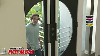 Huge boobed housewife Alura TNT Jenson gets properly fucked in the kitchen