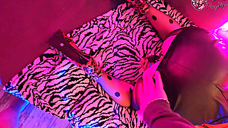 Sex in Torn Tights and a Leather Skirt, Gag in Her Teeth