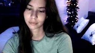Brunette Solo Webcam Masturbation
