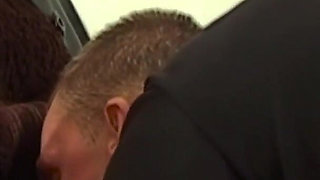 This Young Slut Masturbates on the Street Before Fucking at Home
