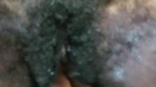 Hairy African pussy