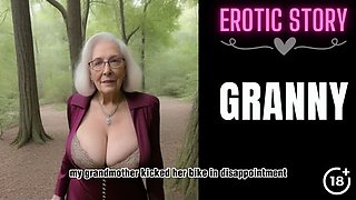 Mature Granny Erotic Story: Summer Heat with Stepmom (Audio Only)