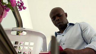 Step dad gives big tits step daughter creampie wish