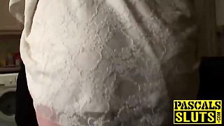 Hot MILF Harley Sin gets her wet pussy rubbed with a sex toy